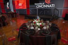 University of Cincinnati president Dr. Neville G. Pinto, faculty, staff, students and families enjoyed the President Pinto’s PLME Dinner, Awards ceremony with ( Varsha Vinod, Sarah Corinne Geraghty, Rosslyn Davis, Harshman Sihra, Advika Sumit, Saannidhya Rawat ) at the Mercantile Immersive Tuesday April 28, 2026 in Downtown Cincinnati. Photos by Joseph Fuqua II