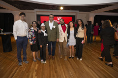 University of Cincinnati president Dr. Neville G. Pinto, faculty, staff, students and families enjoyed the President Pinto’s PLME Dinner, Awards ceremony with ( Varsha Vinod, Sarah Corinne Geraghty, Rosslyn Davis, Harshman Sihra, Advika Sumit, Saannidhya Rawat ) at the Mercantile Immersive Tuesday April 28, 2026 in Downtown Cincinnati. Photos by Joseph Fuqua II