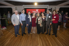 University of Cincinnati president Dr. Neville G. Pinto, faculty, staff, students and families enjoyed the President Pinto’s PLME Dinner, Awards ceremony with ( Varsha Vinod, Sarah Corinne Geraghty, Rosslyn Davis, Harshman Sihra, Advika Sumit, Saannidhya Rawat ) at the Mercantile Immersive Tuesday April 28, 2026 in Downtown Cincinnati. Photos by Joseph Fuqua II