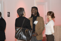 University of Cincinnati president Dr. Neville G. Pinto, faculty, staff, students and families enjoyed the President Pinto’s PLME Dinner, Awards ceremony with ( Varsha Vinod, Sarah Corinne Geraghty, Rosslyn Davis, Harshman Sihra, Advika Sumit, Saannidhya Rawat ) at the Mercantile Immersive Tuesday April 28, 2026 in Downtown Cincinnati. Photos by Joseph Fuqua II
