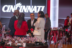 University of Cincinnati president Dr. Neville G. Pinto, faculty, staff, students and families enjoyed the President Pinto’s PLME Dinner, Awards ceremony with ( Varsha Vinod, Sarah Corinne Geraghty, Rosslyn Davis, Harshman Sihra, Advika Sumit, Saannidhya Rawat ) at the Mercantile Immersive Tuesday April 28, 2026 in Downtown Cincinnati. Photos by Joseph Fuqua II