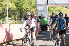 Dr. Neville G. Pinto, president of University of Cincinnati came down to Sawyer Point to support University of Cincinnati riders in the Ride Cincinnati event Saturday September 14, 2024. Photos by Joseph Fuqua II